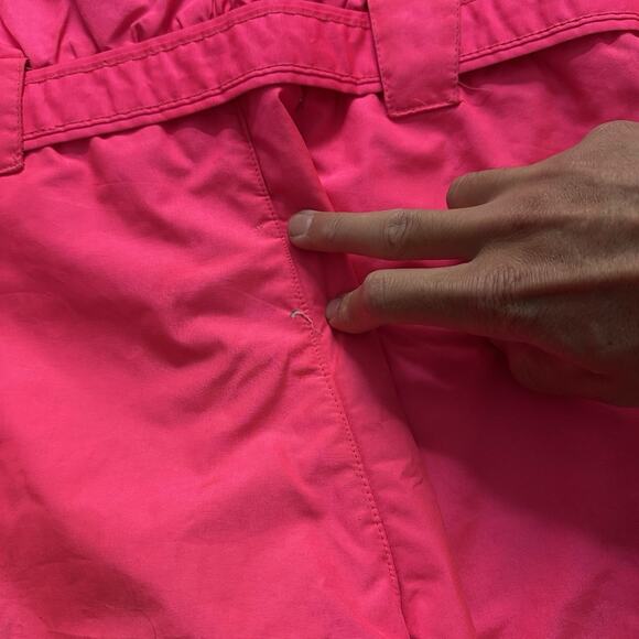 Women's Vintage 90's Obermeyer Sport Neon Pink One Piece Winter Snow Suit Sz S - Picture 6 of 7